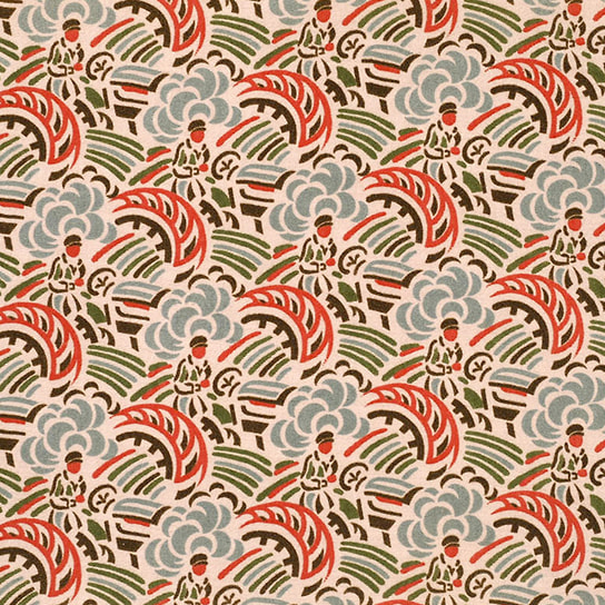 Ситец из коллекции тканей Музея ивановского ситца