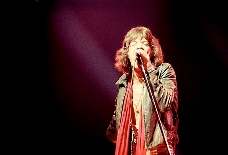 Во время выступления в Нью-Йорке, 1972 год