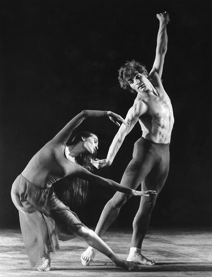 Пина Бауш танцует с Иваном Нойманном, 1971 год 
