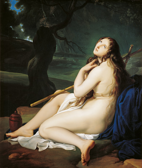 Франческо Айец. «Святая Мария Магдалина в пустыне», 1825