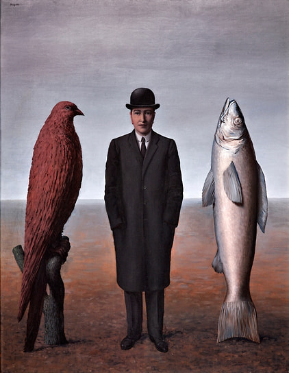 Рене Магритт. «Присутствие разума», 1960