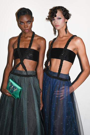 За кулисами показа коллекции Giorgio Armani SS 2024