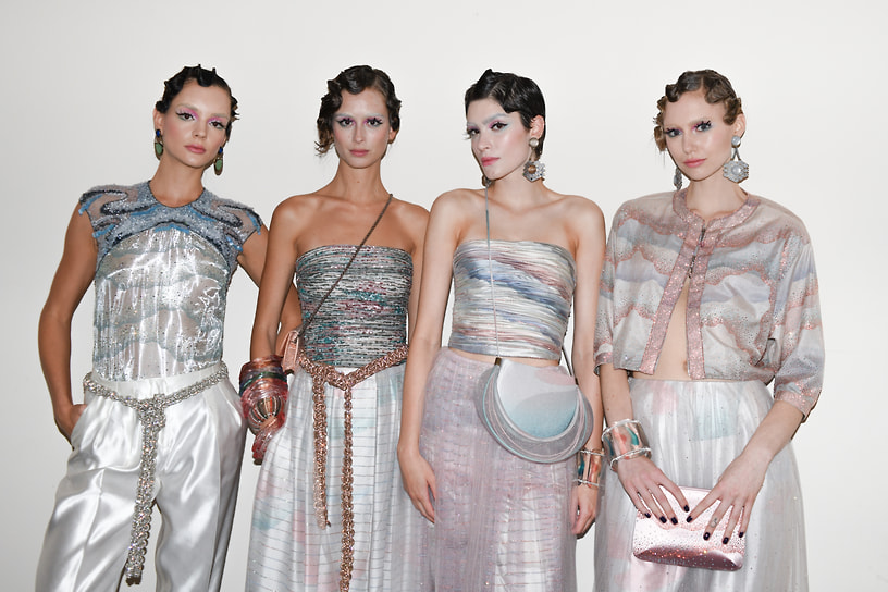 За кулисами показа коллекции Giorgio Armani SS 2024