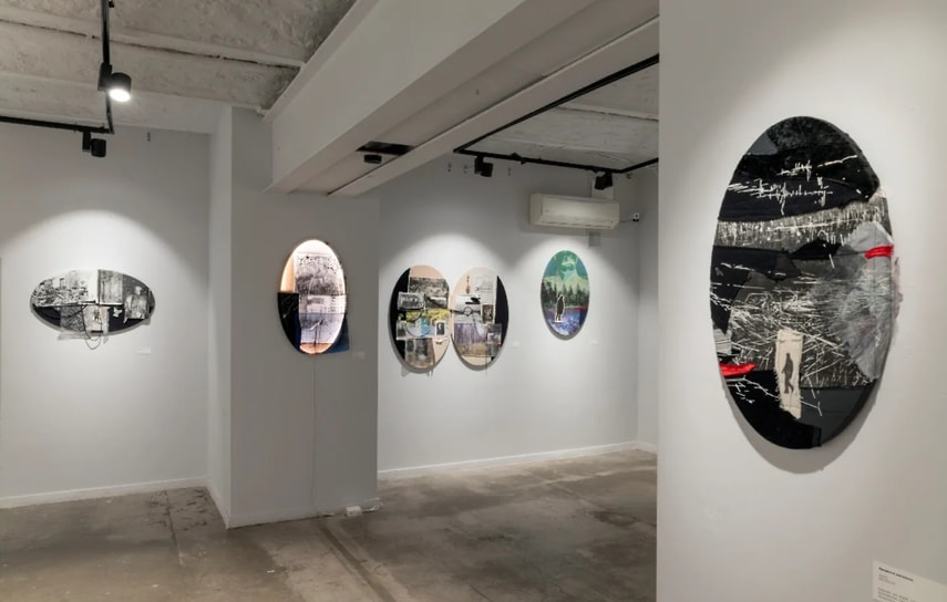 Выставка Янины Болдыревой «Долевая нить» в Галерее Pennlab