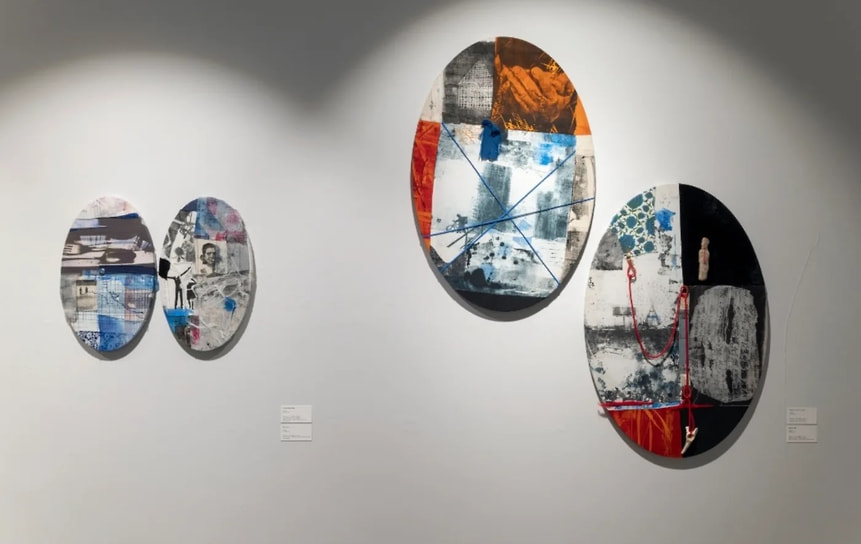 Выставка Янины Болдыревой «Долевая нить» в Галерее Pennlab