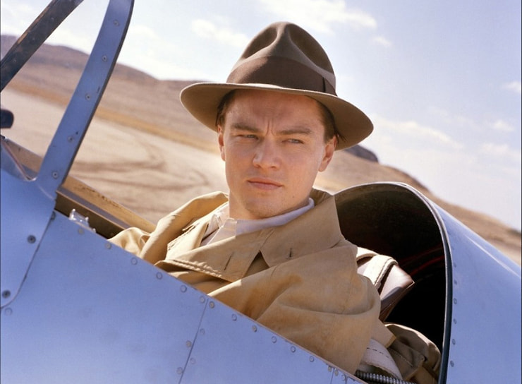 Леонардо Ди Каприо в фильме «Авиатор», режиссер Мартин Скорсезе, 2004