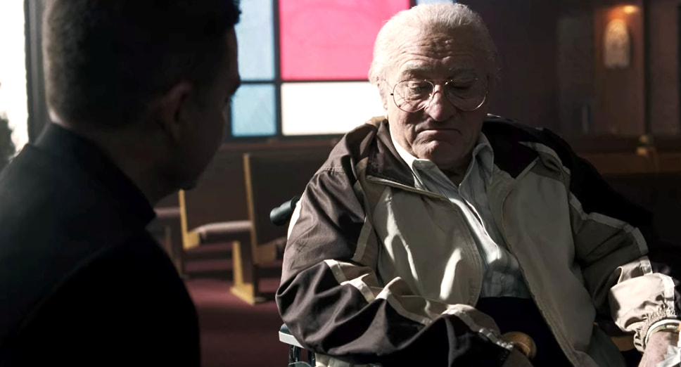 Роберт Де Ниро в фильме «Ирландец», режиссер Мартин Скорсезе, 2019