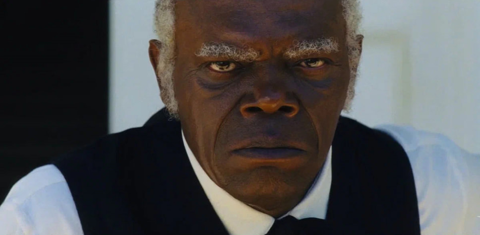 Сэмюэл Л. Джексон в фильме «Джанго освобожденный», режиссер Квентин Тарантино, 2012