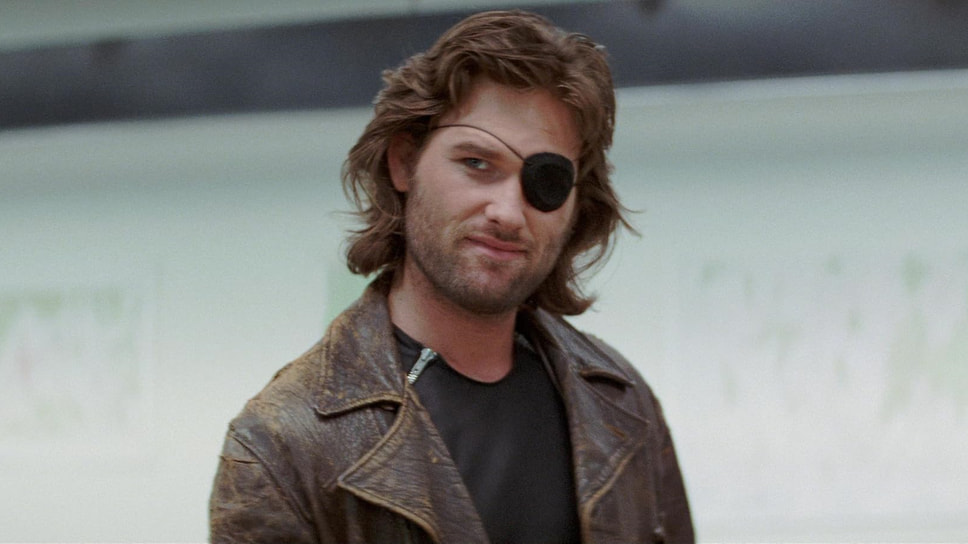 Курт Рассел в фильме «Побег из Нью-Йорка», режиссер Джон Карпентер, 1981