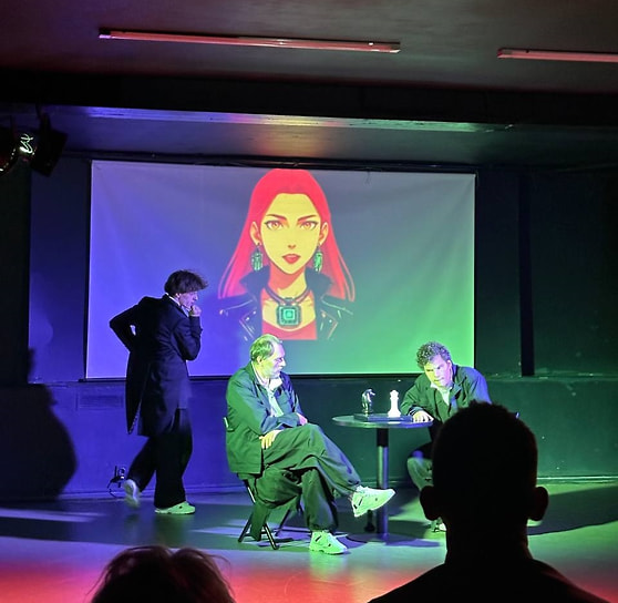 Сцена из спектакля «дИИалог» Театра Труда