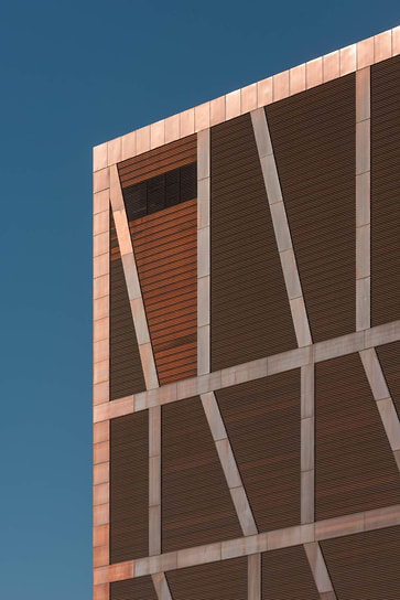 Фасад музея «Коллекция» в московском квартале «Зиларт»