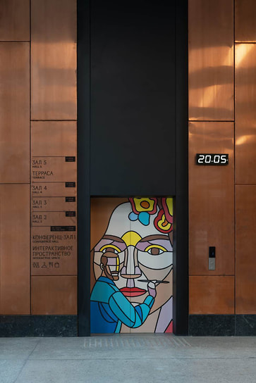 Интерьеры в музее «Коллекция» в московском квартале «Зиларт»