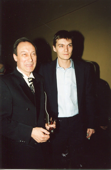 С отцом Олегом Янковским 