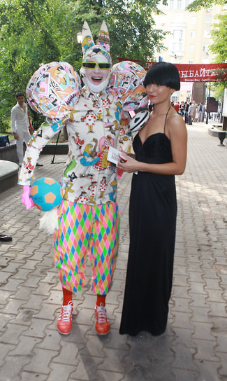 На вручении премии «Серебряная калоша» в Москве, 2008 год