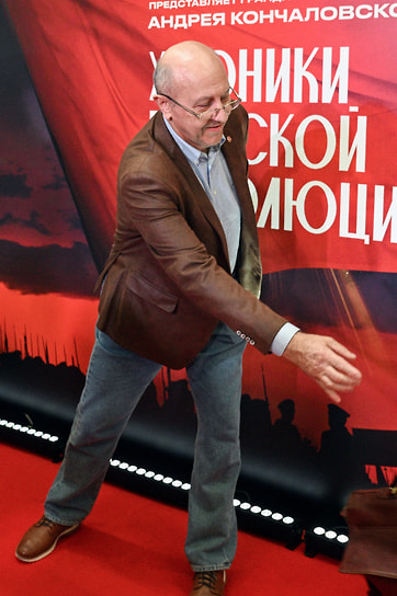 Историк Андрей Фурсов на премьере киноромана Андрея Кончаловского «Хроники русской революции»