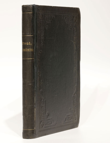 Первое издание «Толкования сновидений» Зигмунда Фрейда, опубликованное в Лейпциге и Вене издательством Franz Deuticke в 1900 году