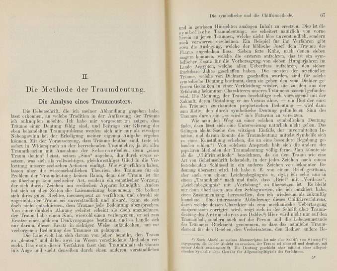 Зигмунд Фрейд «Толкование сновидений», 1900