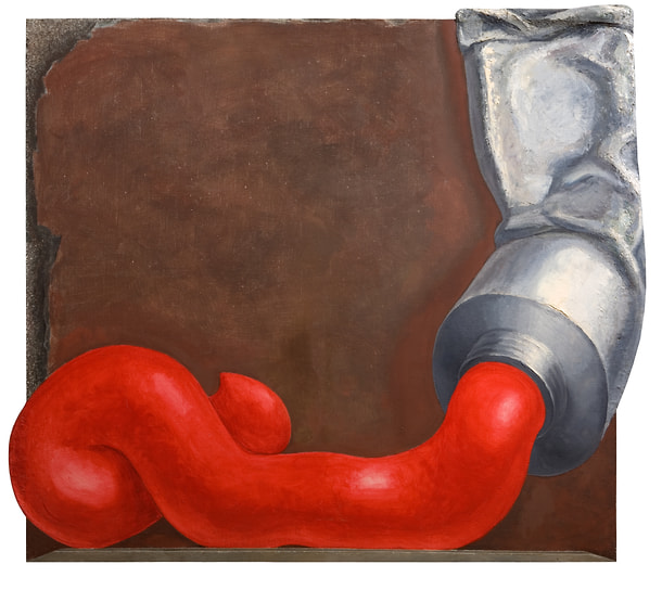 Андрей Гросицкий. «Красная краска», 1995