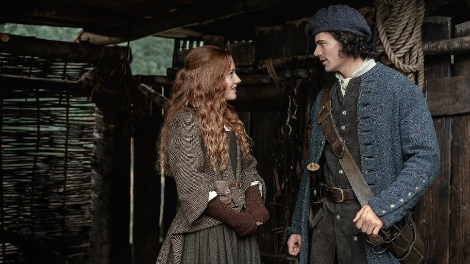 Кадр из сериала «Чужестранка: Кровь от крови моей», режиссеры Джэми Пэйн, Ажур Салим и другие, 2025