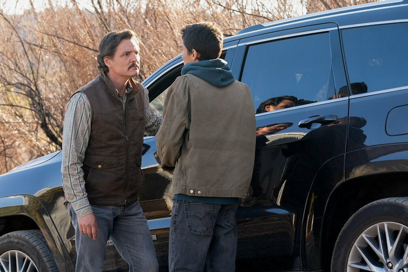 Кадр из фильма «Эддингтон», режиссер Ари Астер, 2025