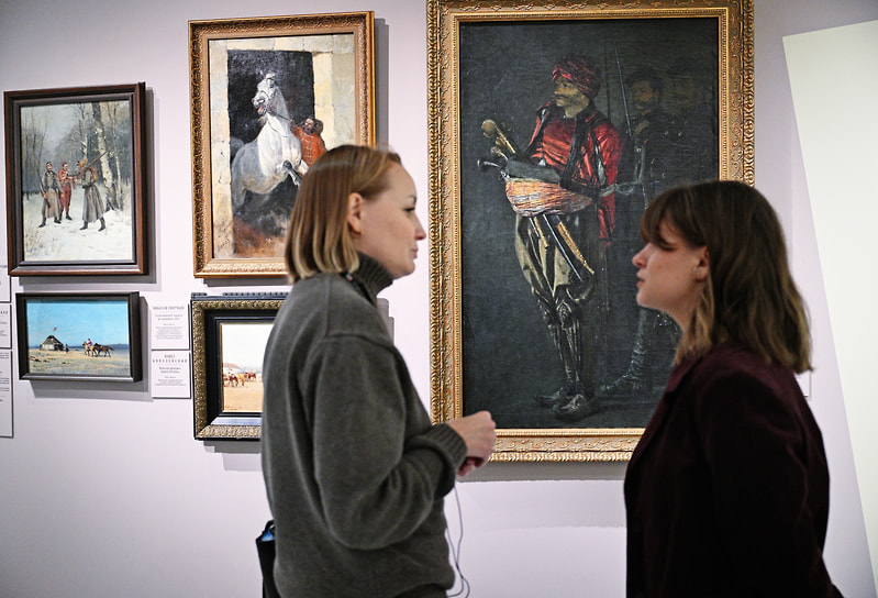 «Охота за башибузуками была увлекательна и напоминала рассказы Майн Рида или Фенимора Купера» (автор картины «Башибузук (Албанец)» Василий Верещагин тоже участвовал в Русско-турецкой войне, как и Гиляровский)