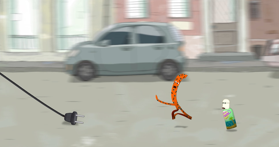 Кадр из мультфильма «На выброс», режиссер Константин Бронзит, 2025