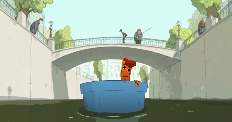 Кадр из мультфильма «На выброс», режиссер Константин Бронзит, 2025
