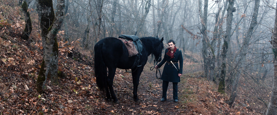 Кадр из фильма «Лермонтов», режиссер Бакур Бакурадзе, 2025