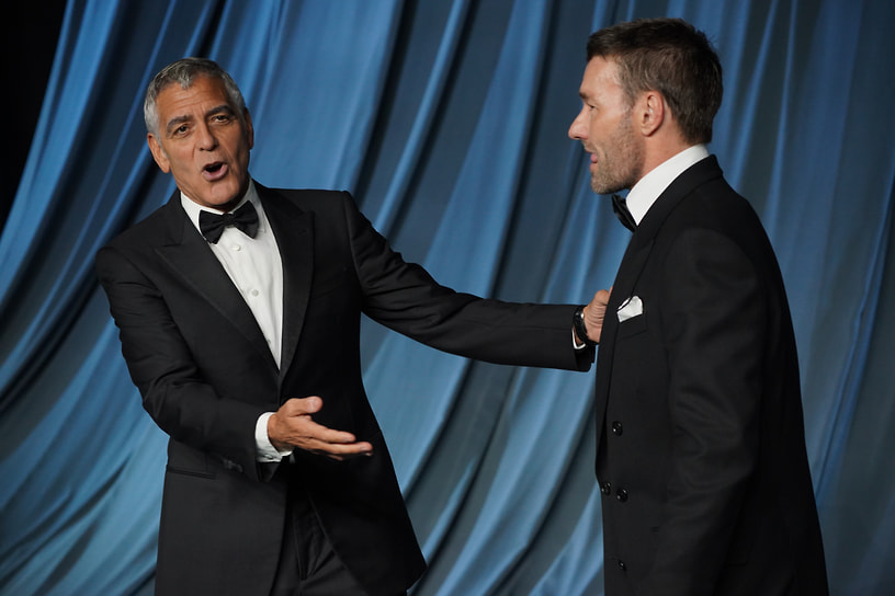 Актеры Джордж Клуни и Джоэл Эдгертон 