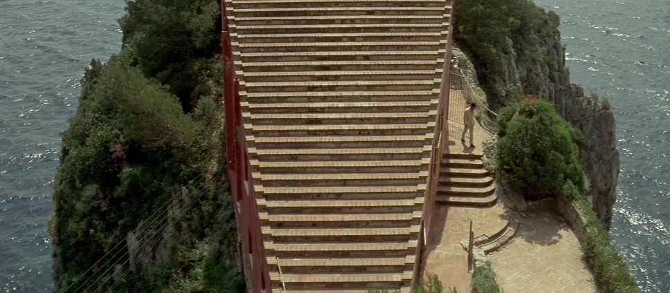 Кадр из фильма «Презрение», режиссер Жан-Люк Годар, 1963