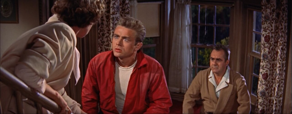 Кадр из фильма «Бунтарь без причины», режиссер Николас Рей, 1955