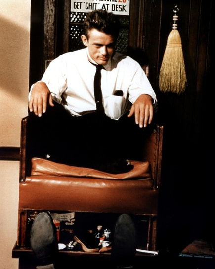 Кадр из фильма «Бунтарь без причины», режиссер Николас Рей, 1955