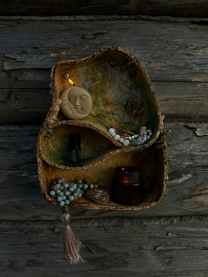 Настенная керамическая полка от Morena Ceramics