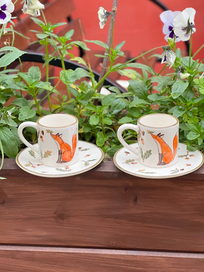 Кофейная пара от Barbaris Ceramics