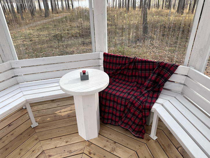 Интерьер «Теплицы» Ольги Рокаль в Рефтинском