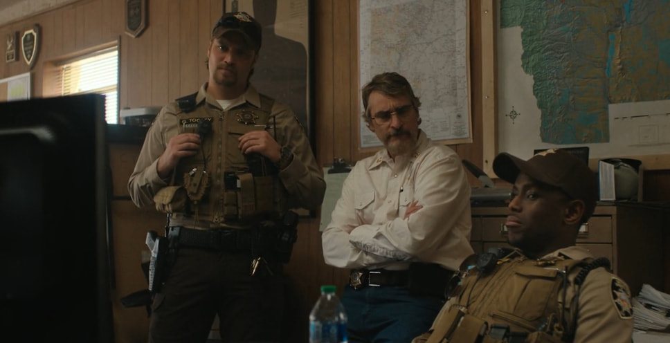 Кадр из фильма «Эддингтон», режиссер Ари Астер, 2025