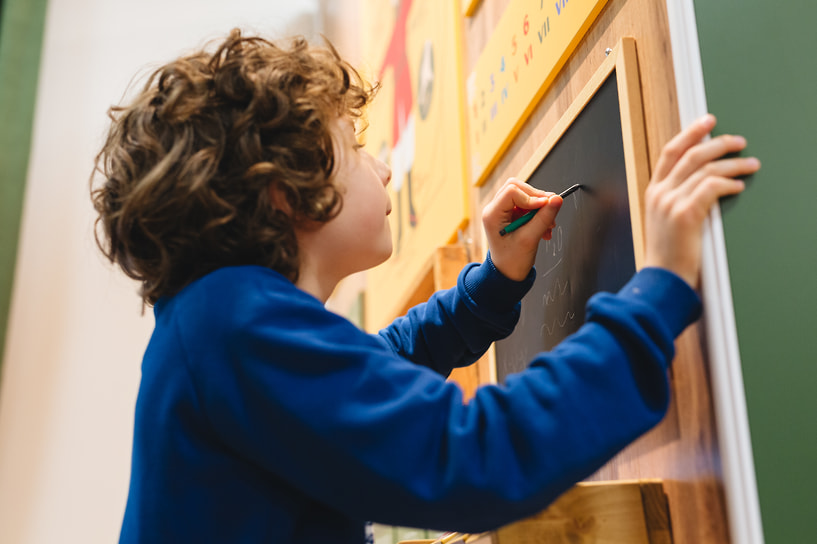 Маленький посетитель детского центра «Муравейное братство»