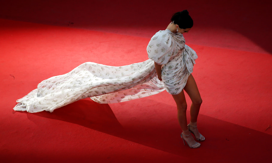 В 2017 году Кендалл Дженнер стала самой  высокооплачиваемой моделью мира по версии журнала Forbes. За год она заработала $22 млн 
&lt;BR>На фото: перед показом фильма «120 ударов в минуту» на Каннском кинофестивале, 2017 год  