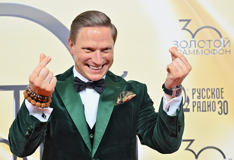 Генеральный директор «Маер Групп» Константин Майор на вручении музыкальной премии «Золотой Граммофон» на «ВТБ Арене»