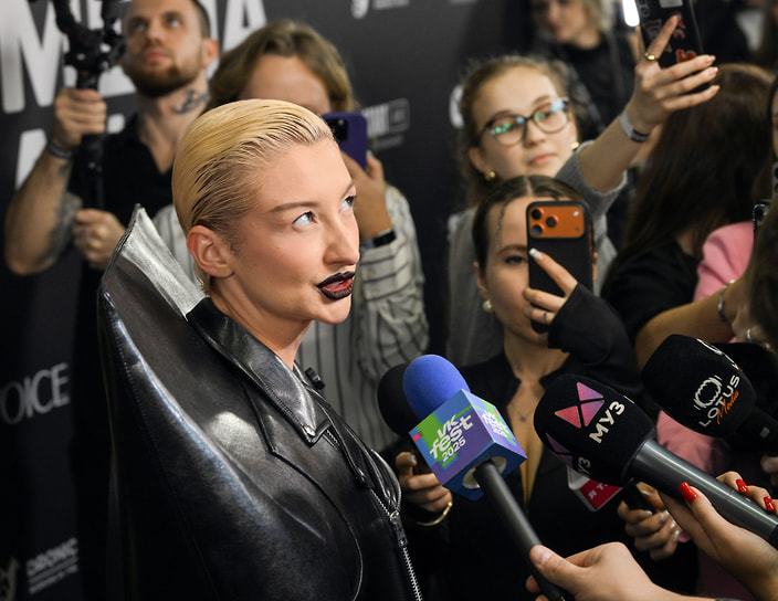 Певица Margo (Маргарита Овсянникова) на вручении музыкальной премии Жара Media Awards на Live Арене