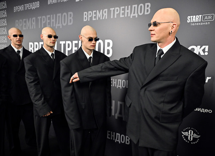 Стилист Гоша Карцев на вручении музыкальной премии Жара Media Awards на Live Арене 