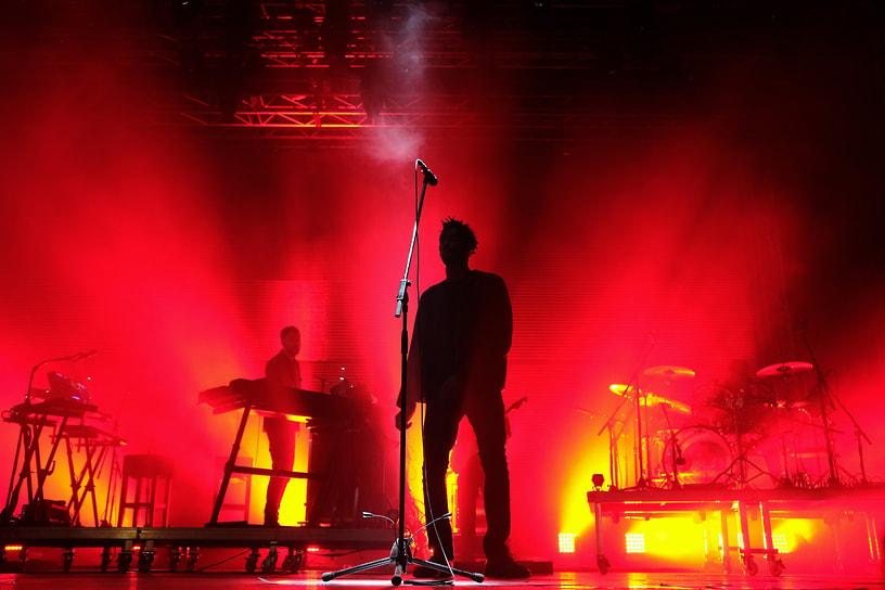Выступление Massive Attack на фестивале Clockenflap в Гонконге