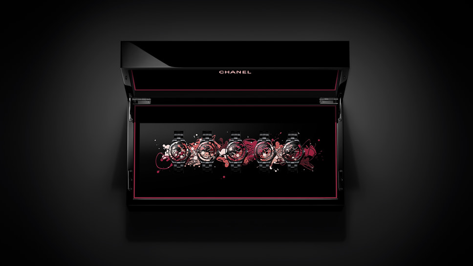 Chanel J12 Box «Dripping Art»