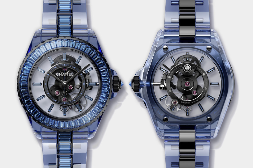 Chanel J12 Bleu X-Ray