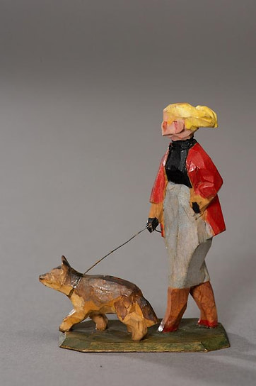 Михаил Баринов. «Игрушка. Дама с собачкой», 1957