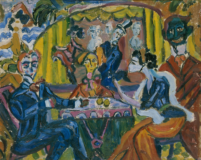Владимир Дмитриев. «Кабаре “Бродячая собака”» в Санкт-Петербурге», 1910-е