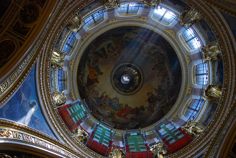 Главный купол Исаакиевского собора, 1818–1858