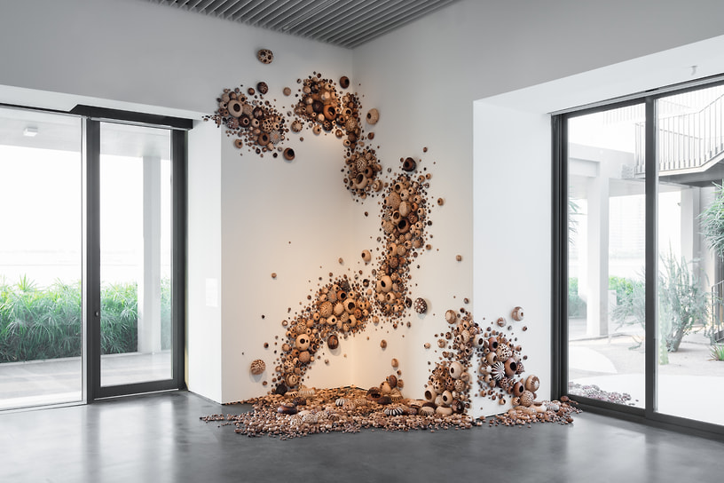 Захра аль-Гамди. «Бег мицелия», 2019