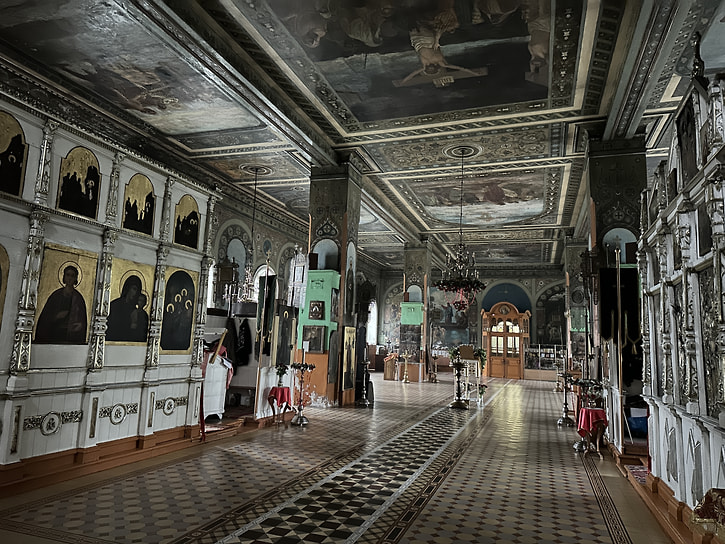 Интерьеры Троицкой церкви в поселке Тума Рязанской области, 1823