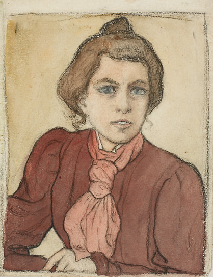 Елизавета Кругликова. «Автопортрет», вторая половина 1890-х